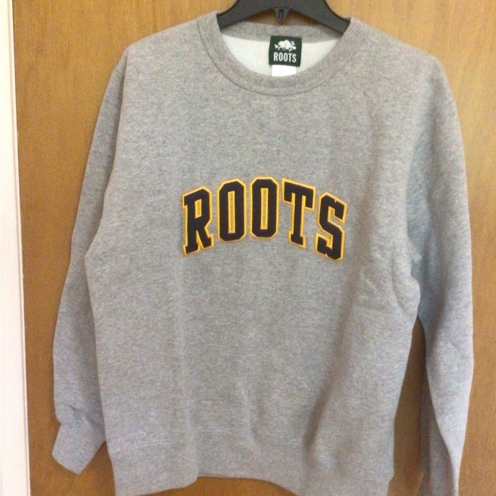 Roots Grey Crewneck Sweatshirt